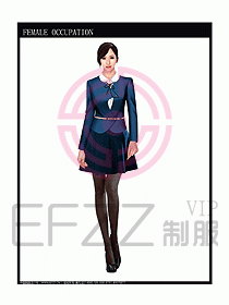時(shí)尚職業(yè)女西服設(shè)計(jì)圖769