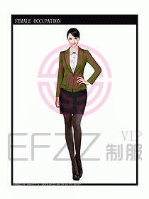 時尚職業(yè)女西服設(shè)計圖775