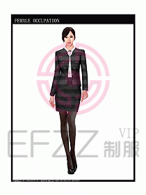 時(shí)尚職業(yè)女西服設(shè)計(jì)圖780