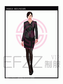 時尚職業(yè)女西服設(shè)計(jì)圖778