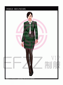時尚職業(yè)女西服設計圖783