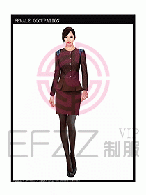 時尚職業(yè)女西服設(shè)計圖811