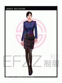 時(shí)尚職業(yè)女西服設(shè)計(jì)圖813