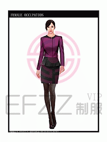 時(shí)尚職業(yè)女西服設(shè)計(jì)圖816
