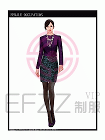 時(shí)尚職業(yè)女西服設(shè)計(jì)圖820