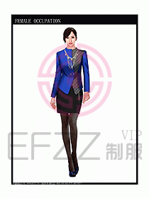 時(shí)尚職業(yè)女西服設(shè)計(jì)圖829