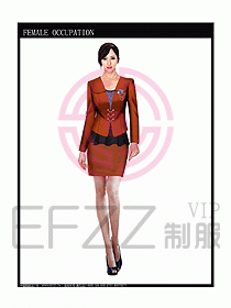時(shí)尚職業(yè)女西服設(shè)計(jì)圖846