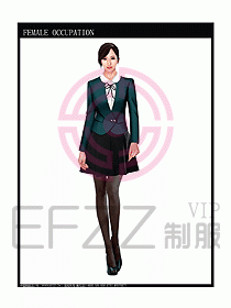 時尚職業(yè)女西服設計圖854