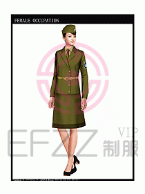 獵裝保安制服設(shè)計(jì)圖202