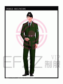 獵裝保安制服設(shè)計(jì)圖204
