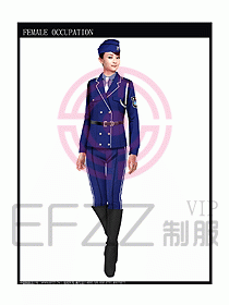 獵裝保安制服設(shè)計(jì)圖206