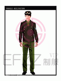夾克裝保安制服設(shè)計圖318