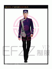 酒店門童制服設(shè)計圖724