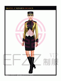 酒店門童制服設(shè)計(jì)圖733