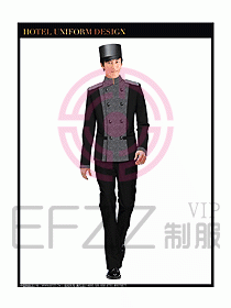 酒店門童制服設(shè)計圖739