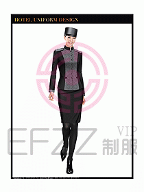 酒店門童制服設計圖738