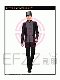 酒店門童制服設(shè)計圖737