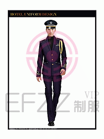 酒店門童制服設(shè)計(jì)圖741