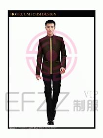 酒店門(mén)童制服設(shè)計(jì)圖742