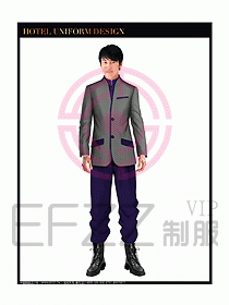 酒店門童制服設計圖744