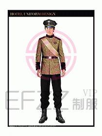 酒店門童制服設(shè)計(jì)圖748