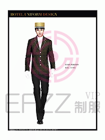 酒店門童制服設(shè)計圖756