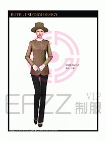 酒店門童制服設(shè)計(jì)圖755