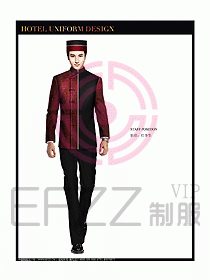 酒店門童制服設(shè)計(jì)圖758