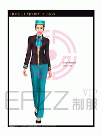 酒店行李生制服設(shè)計圖763