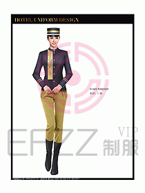 酒店行李生制服設(shè)計(jì)圖767
