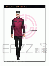 酒店行李生制服設(shè)計圖770