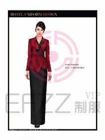 桑拿水療咨客制服設(shè)計圖280