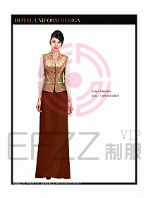 桑拿水療咨客制服設(shè)計(jì)圖279