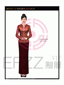 桑拿水療咨客制服設計圖276
