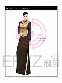 桑拿水療咨客制服設(shè)計(jì)圖284