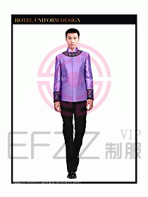 酒店中餐服務(wù)員制服設(shè)計(jì)圖1280