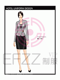酒店大堂制服設(shè)計圖497