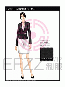 酒店大堂制服設(shè)計圖501