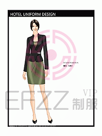酒店大堂制服設(shè)計(jì)圖503