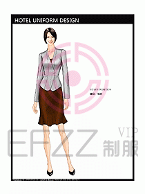 酒店大堂制服設(shè)計圖506