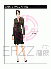 酒店大堂制服設(shè)計(jì)圖510
