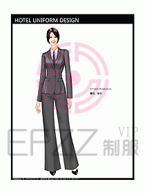 酒店大堂制服設(shè)計圖512