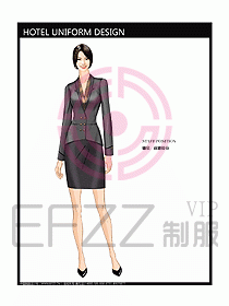 酒店大堂制服設(shè)計圖522