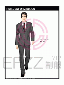 酒店大堂制服設(shè)計圖525