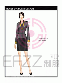 酒店大堂制服設(shè)計(jì)圖520
