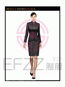 酒店大堂制服設(shè)計圖537