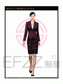 酒店大堂制服設(shè)計圖545