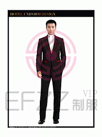 酒店大堂制服設(shè)計(jì)圖574