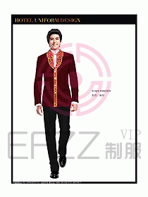 酒店大堂制服設(shè)計(jì)圖582
