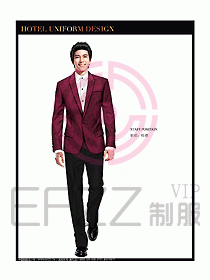 酒店大堂制服設(shè)計圖599